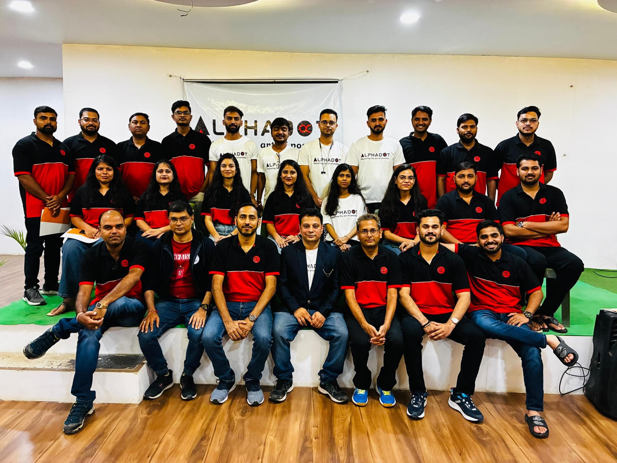 Alphadot team group photo