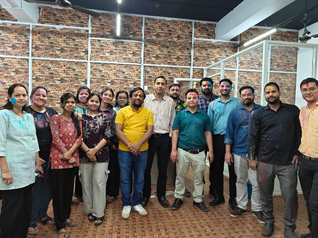 Alphadot Holi celebration